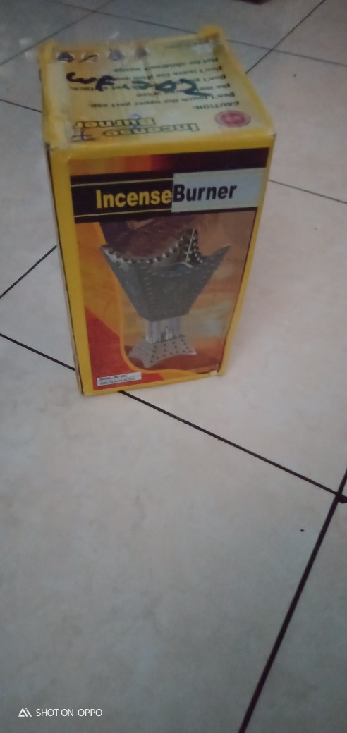 Tempat Dupa Antik Elektric/ Bakaran Bukhur Listrik/ Prapen Mabkhara Elektrik