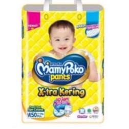 ❀ MAMYPOKO PANTS XTRA KERING STANDAR S58 M50 L44 XL38 XXL34 POPOK CELANA ○