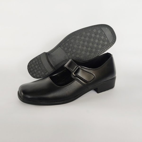 Sepatu pantofel wanita pantopel cewek fantofel paskibra warna hitam size 37 38 39 40 41