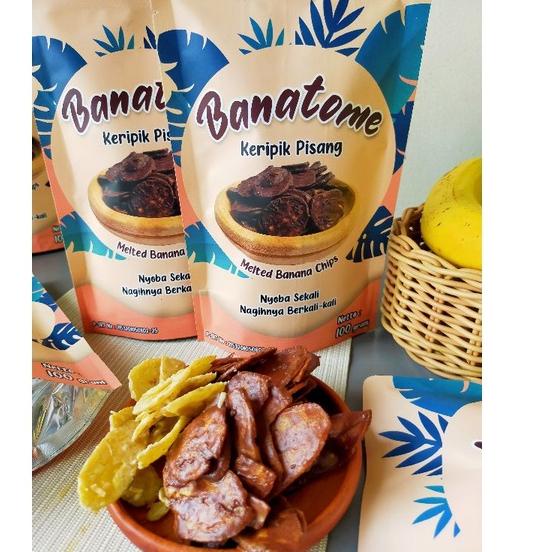 

✦STAR✦ KERIPIK PISANG BANATOME/ MELTED BANANA CHIPS 100gr