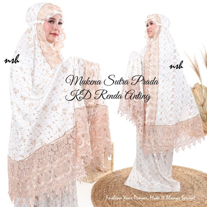 MUKENA SUTRA PARIS KD RENDA ORIJINAL/HARGA TERMURAH