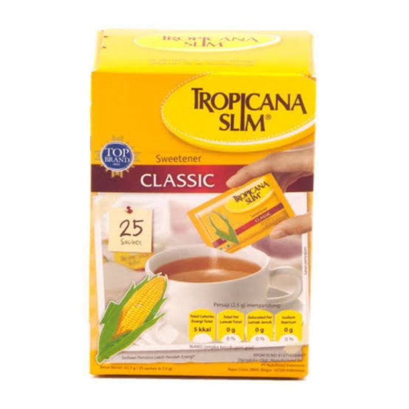 

Tropicanna Slim classic 25's, per 1 kotak