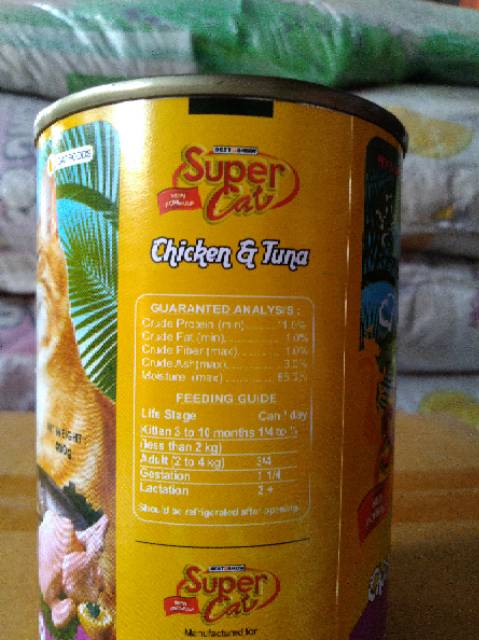 SUPERCAT Isi 12pc 400Gr Makanan Basah Kucing SUPER CAT