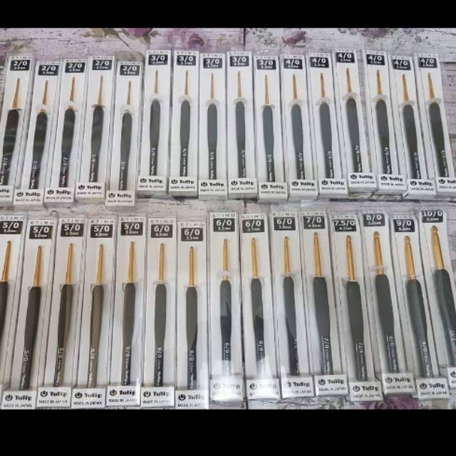 HAKPEN / HOOK RAJUT TULIP ETIMO GOLD SATUAN