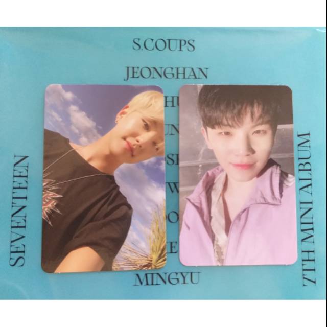 Jual SEVENTEEN "HOSHI & WOOZI" PHOTOCARD HENG:GARAE ALBUM SET VERSION ...