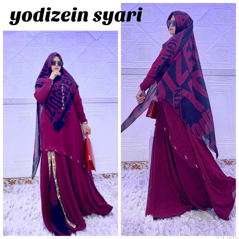 *DRESS SAHARA ( MOTIF ) PREMIUM SET*
_Original_
_By : Yodizein Syari_