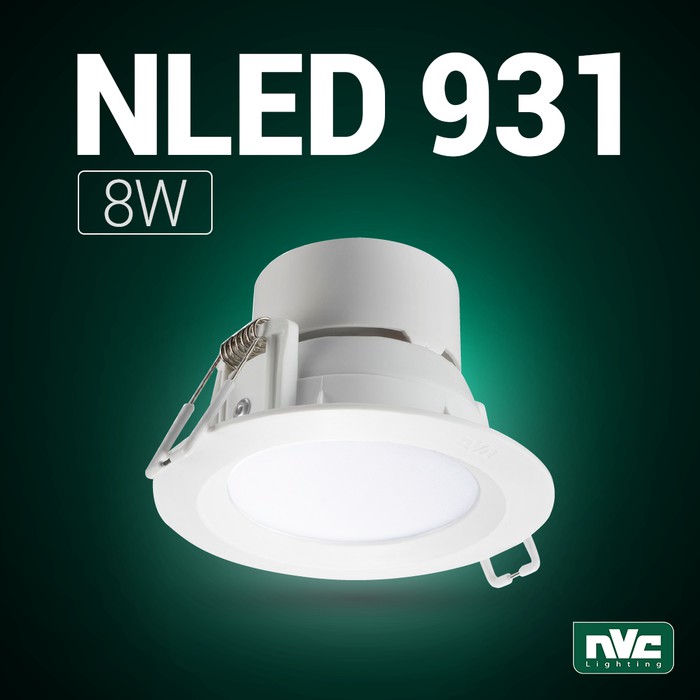 PROMO LAMPU NLED NVC 93135 8W 4000K 220V ( GARANSI 2 TAHUN )