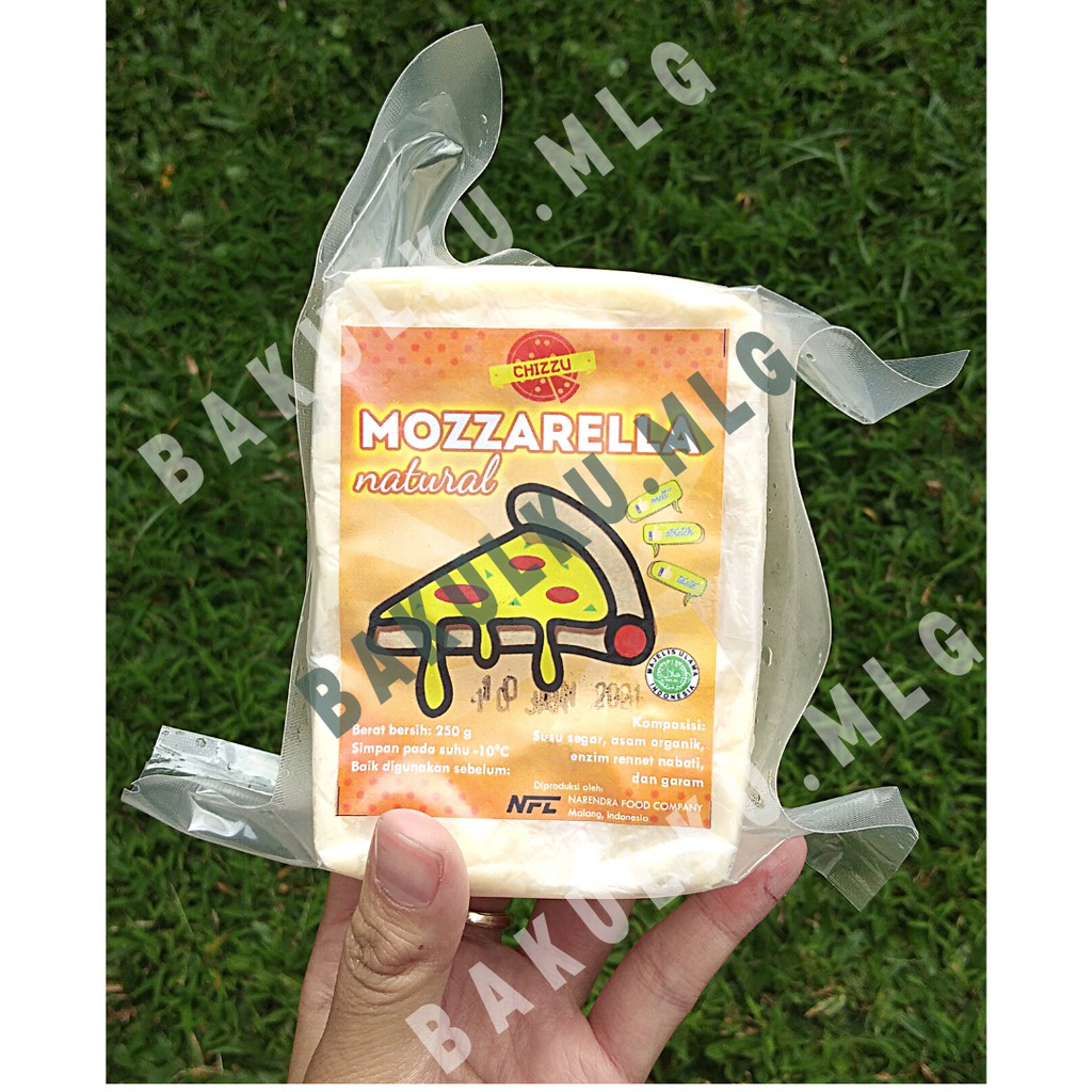 

Keju Mozarella Chizzu 250gr - Mozarella Murah - Keju Mozarella khas Malang - Mozarella Malang.