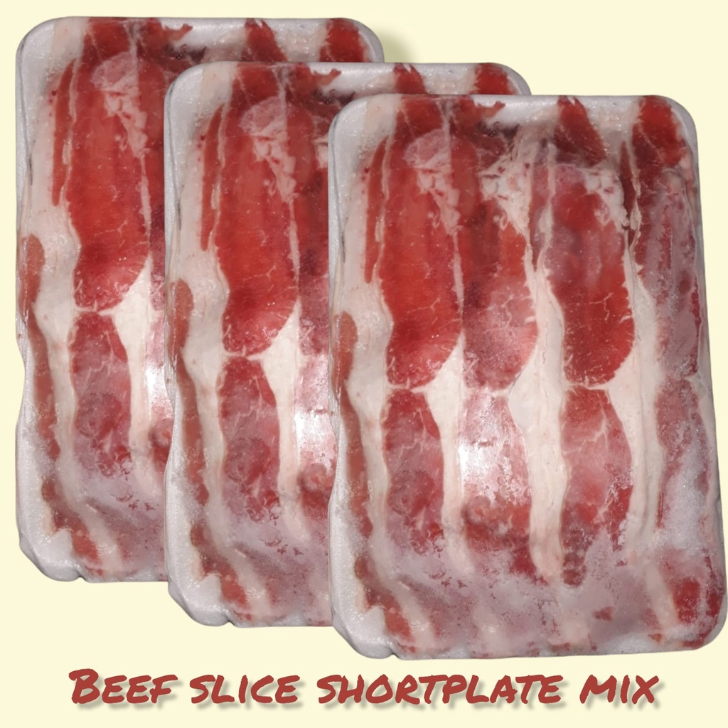 

beef slice mix lemak (daging sapi) terlaris