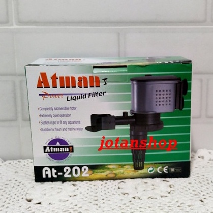 Atman AT-202 AT 202 AT202 mesin Pompa celup filter powerhead Aquarium aquascape power head