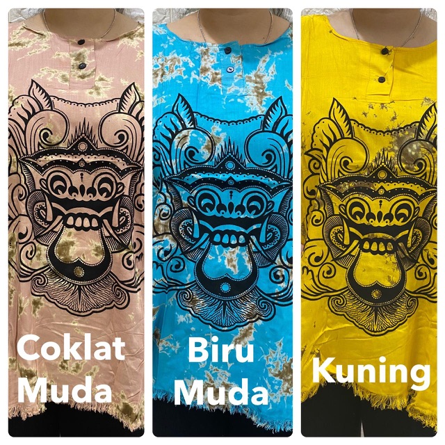 Baju barong MRH dasar warna fit to XL