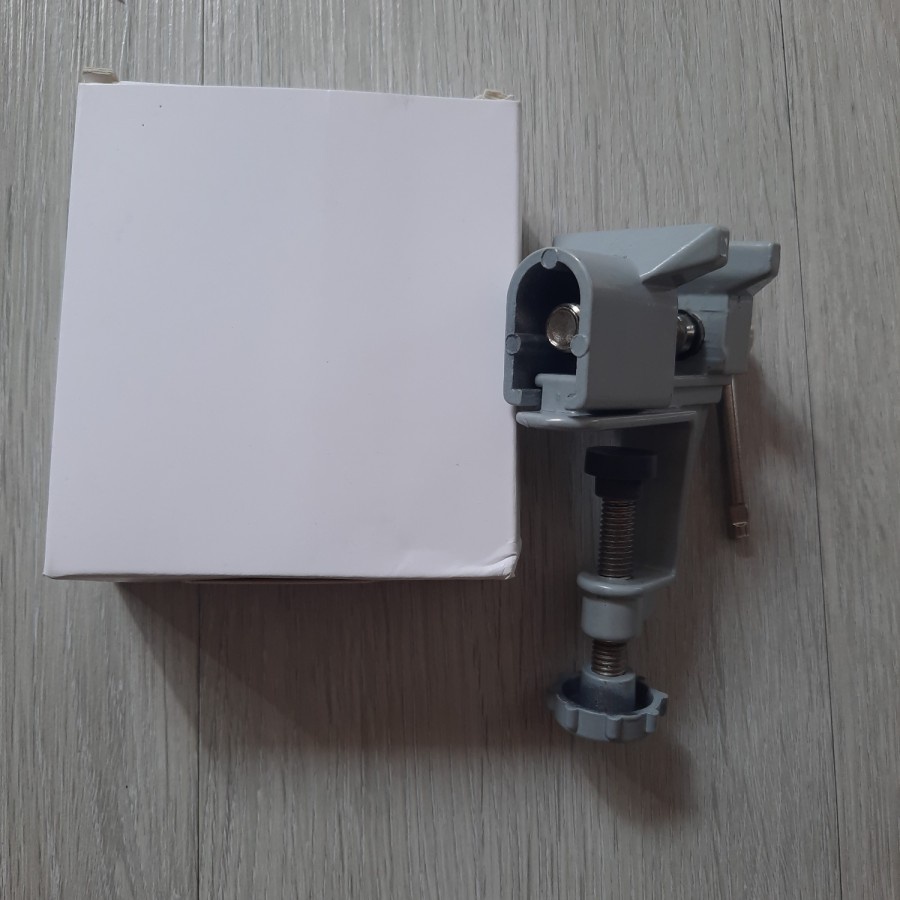 Clamp meja mini vise klem catok vise table alumunium penjepit benda