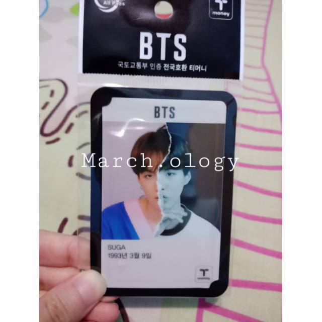 BTS T-Money Suga
