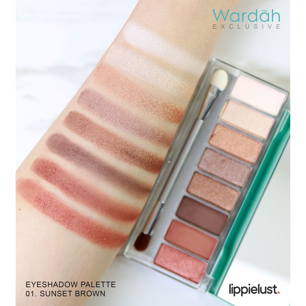 ❤️Glamouroseshop❤️ Wardah Exclusive Eyeshadow Palette
