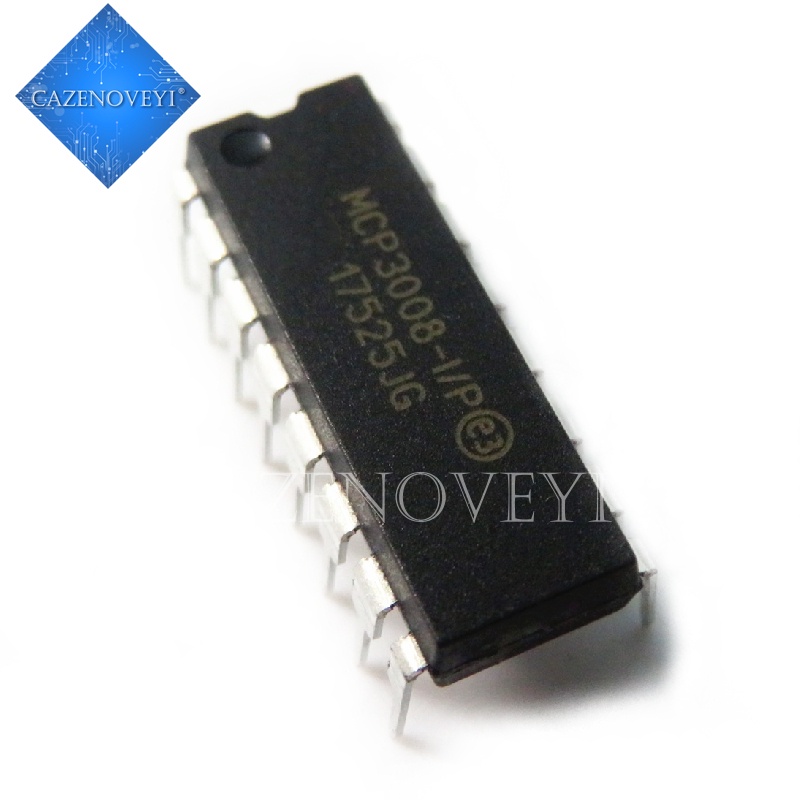 2pcs Ic Mcp3008-I / P Mcp3008 Dip-16