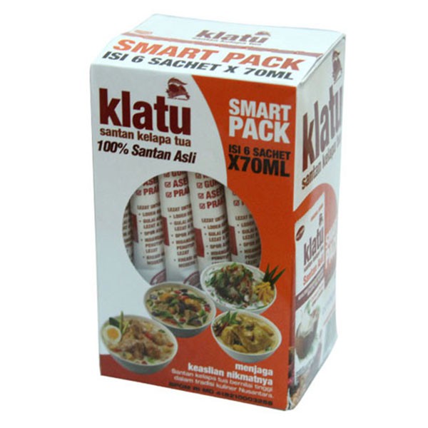 

Klatu Santan Smart Pack 6Sx70Ml