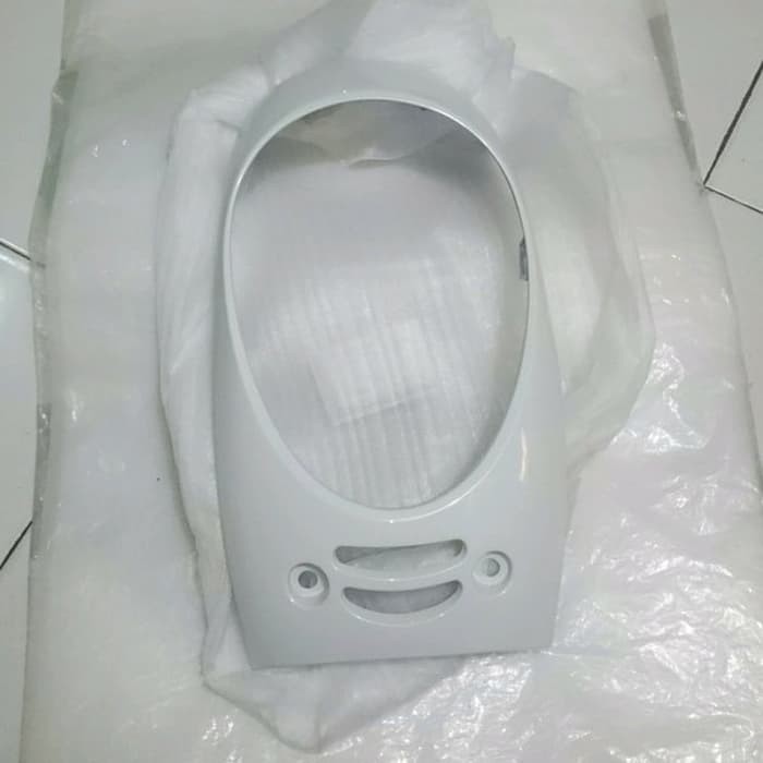 cover front panel tameng scoopy fi k16 putih