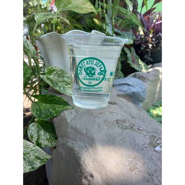 sablon gelas cup 12oz merk hook termurah/cup sablon free desain