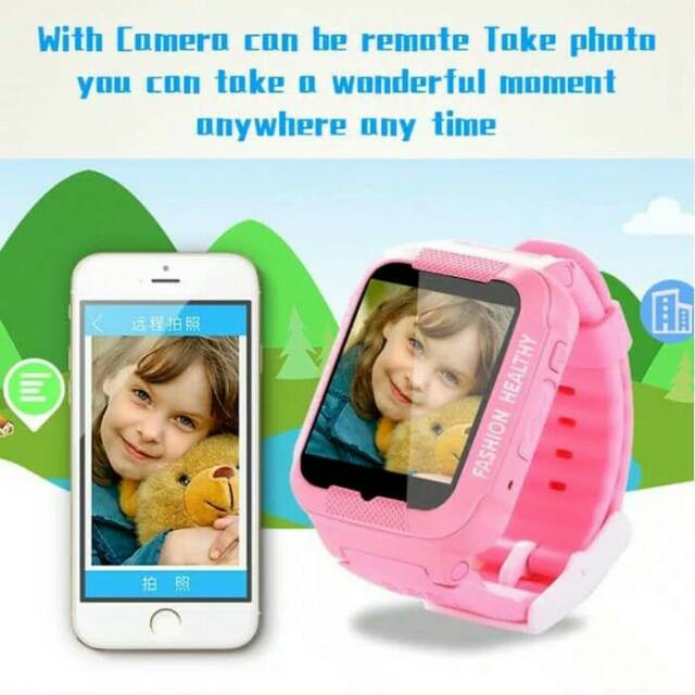 Jam tangan GPS Anak / kids smart watch gps tracker