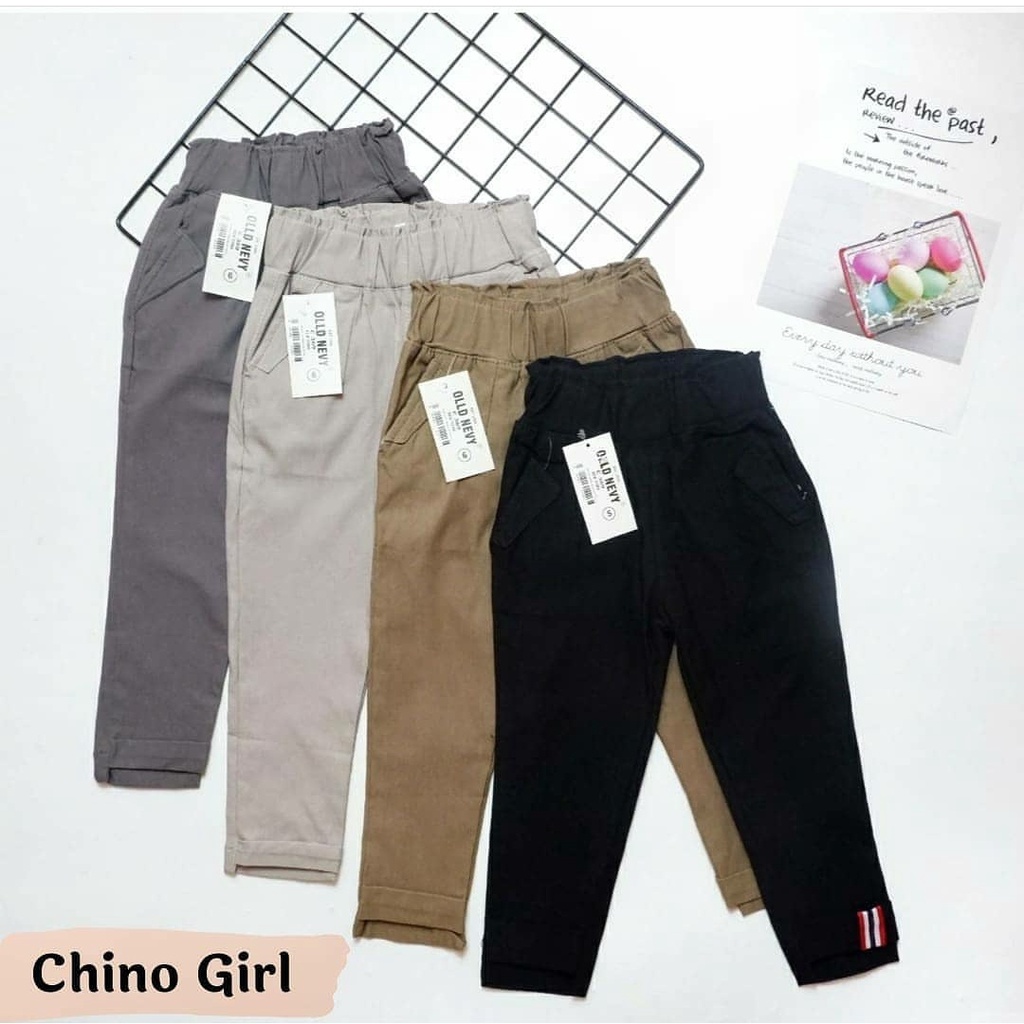 CHINO GIRL CELANA CHINO ANAK PEREMPUAN 1-6TH Celana Panjang Anak CHINO GIRL / CELANA CHINO ANAK PEREMPUAN