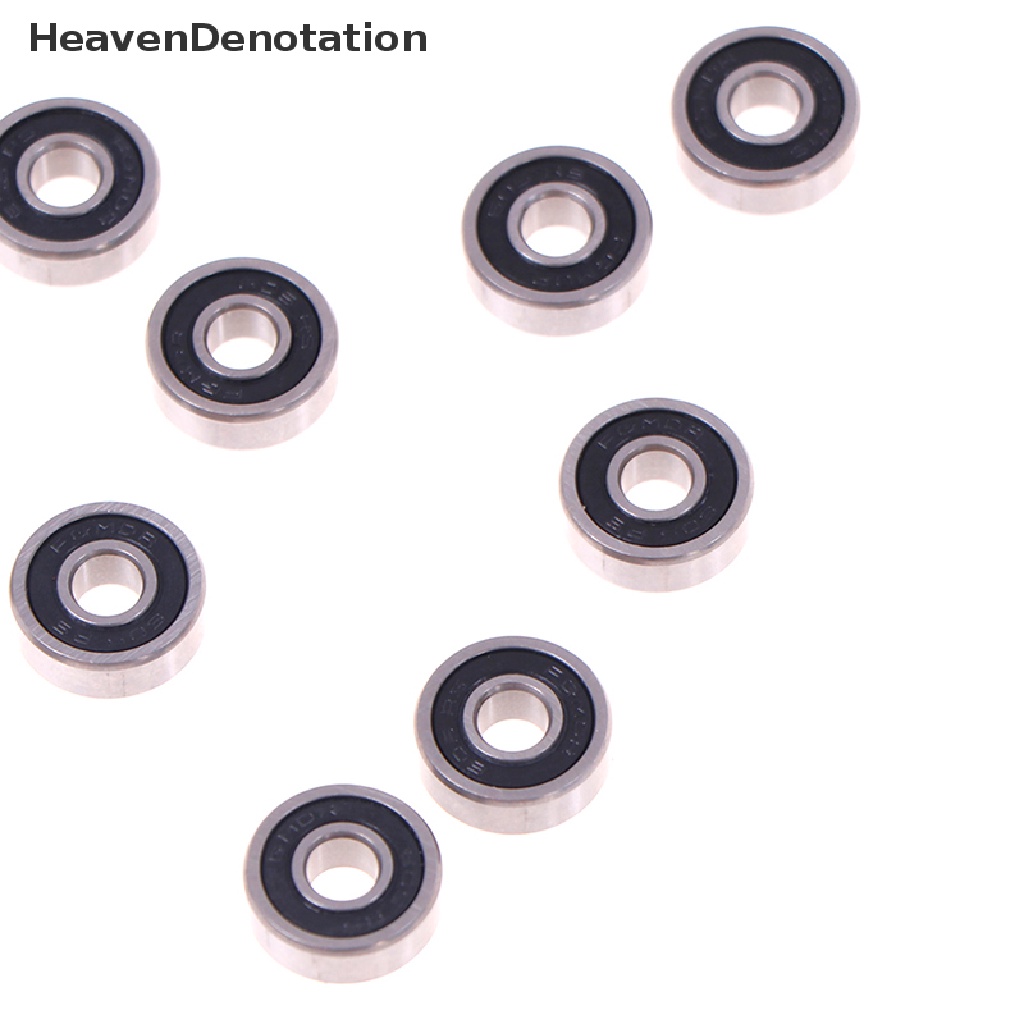 (Heavendenotation) 10pcs Bearing 605rs Ukuran 5x14 X 5mm Bahan Carbon Steel