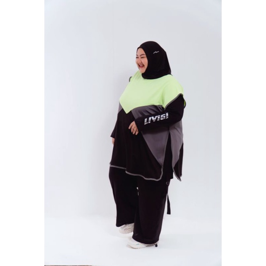 Livigi - Vest Hijab Triangle Bigsize Kerudung Rompi Wanita Muslimah Super Jumbo