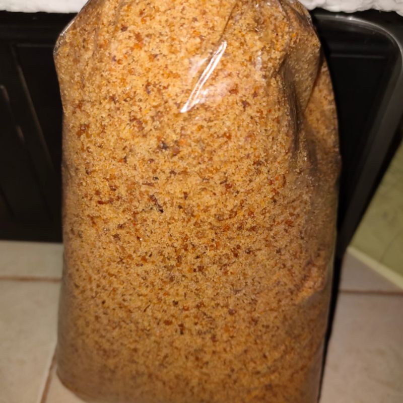 

HG Bumbu Cilung/Papeda Super Gurih gram Tekstur Kasar Dan Wangi Banget Bawang.