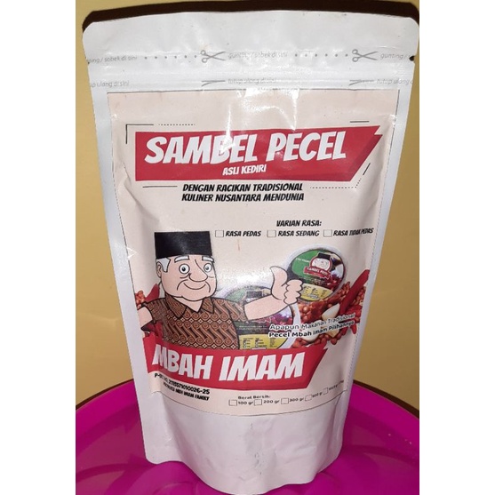 

sambel pecel kediri mbah imam