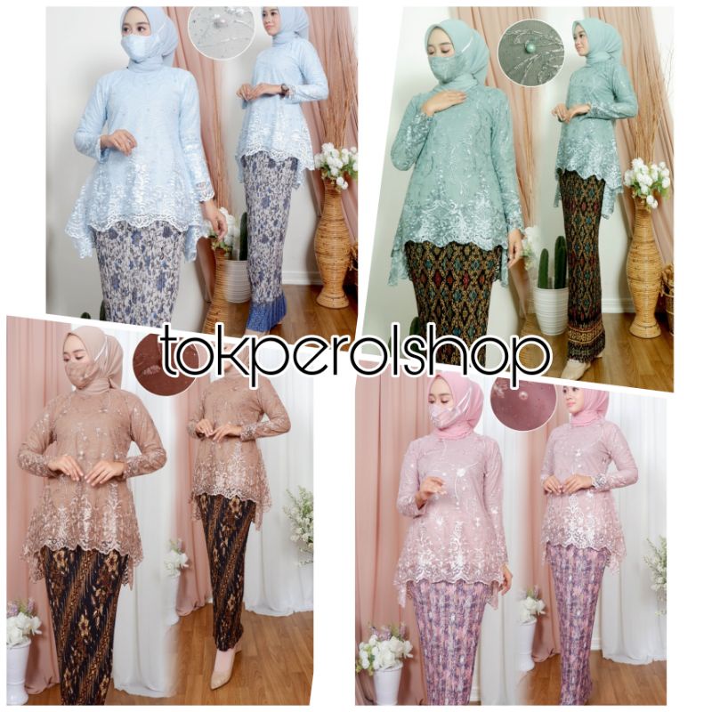 Kebaya Tulle Mikha / Baju Kebaya / Kebaya Modern /  Kebaya / Baju Kebaya Modern / Baju Kebaya Kondan