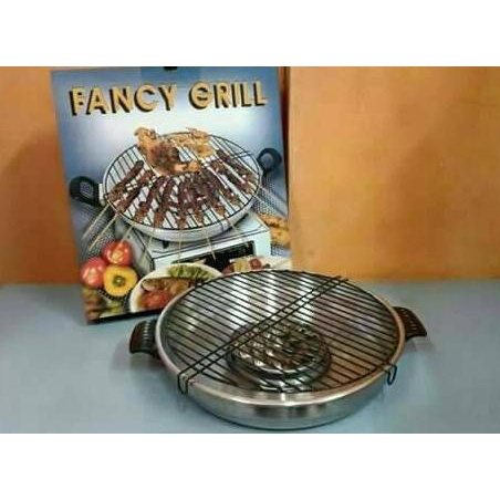 Alat Panggang Kompor Gas - Panggangan Sate Fancy Grill Roaster Maspion