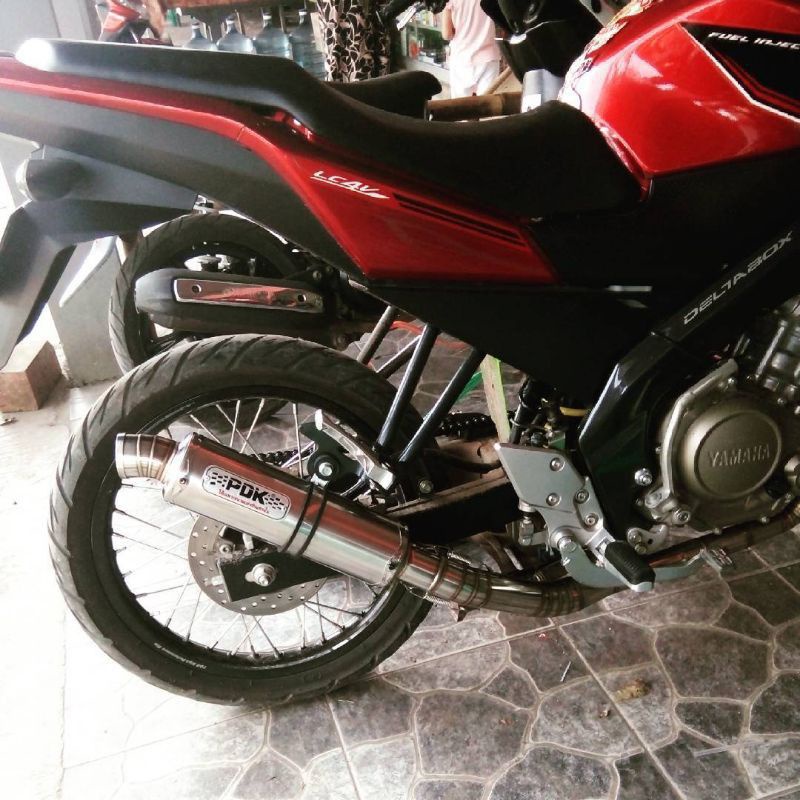 knalpot pdk bulat Vixion full system
