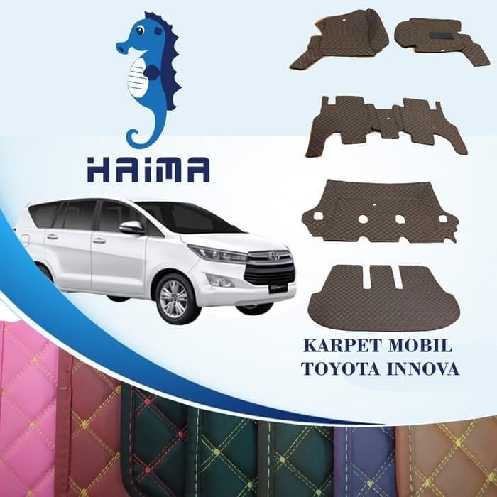 Haima Karpet Mobil Toyota Innova 2016-2019 Full Bagasi