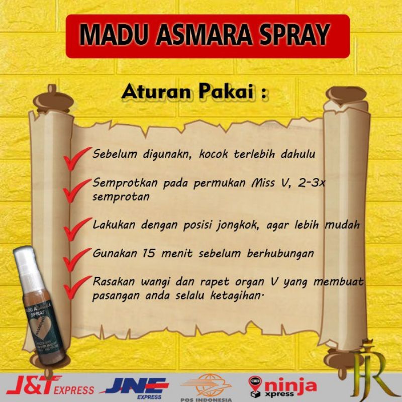 [ PERAPAT VAGINA MISS V KEWANITAAN ] RAMUAN ASLI MADURA Madu Asmara Spray Wangi Keset Keputihan