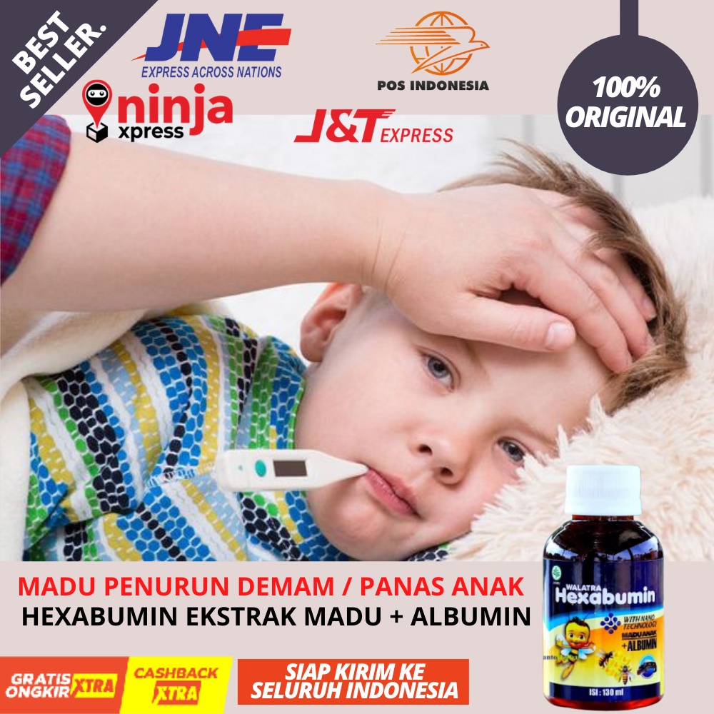 Obat Penurun Panas Anak / Obat Demam Anak Herbal / Obat Demam Anak 2-9 Tahun / Obat Tifus untuk Anak
