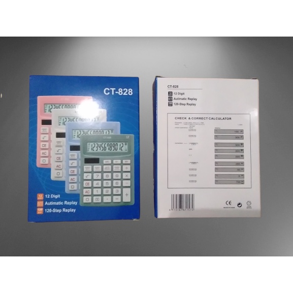 

Kalkulator CT - 828 Warna warni