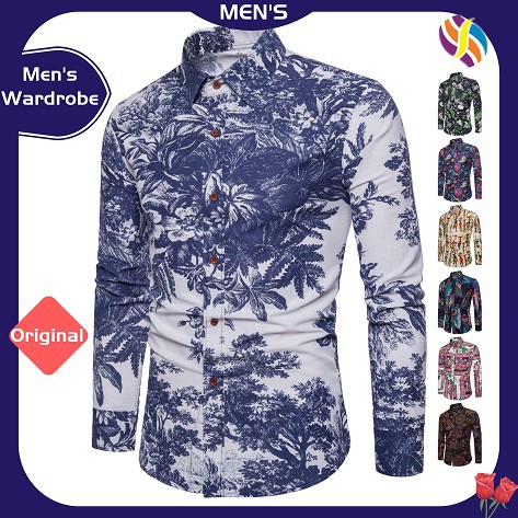 baju batik lelaki slim fit