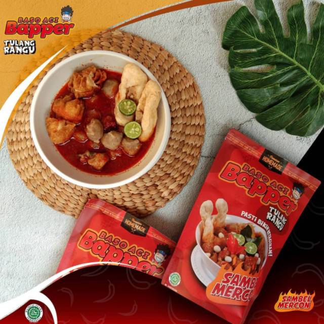 

BASO ACI BAPPER TULANG RANGU SAMBEL MERCON (etalase khusus pembelian RESELLER)