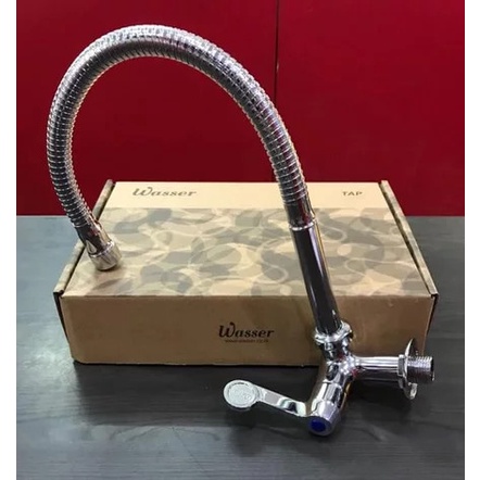 Wasser Kran cuci piring flexibel / kran angsa cuci piring