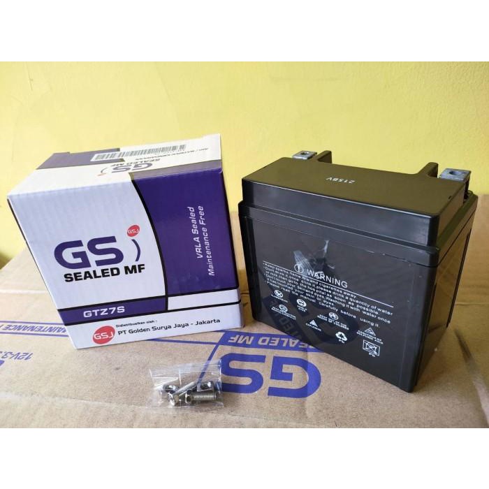 Aki Motor Satria FU 150R,Sonic 150 GS GTZ7S Aki Kering