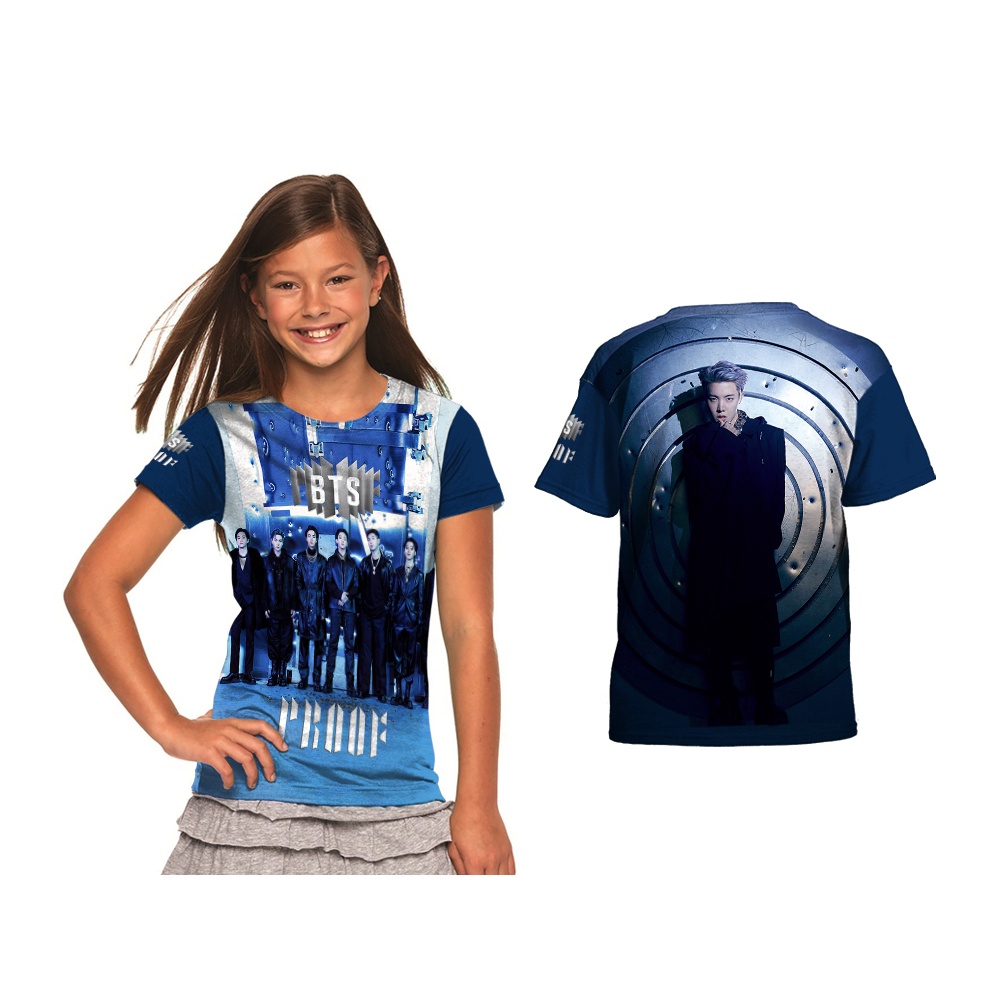 BTS PROOF Pakaian Kaos anak Perempuan Printing
