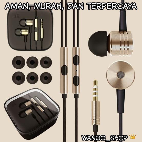 HEADSET XIAOMI PISTON 2 / HANDSFREE XIAOMI PISTON 2 OEM