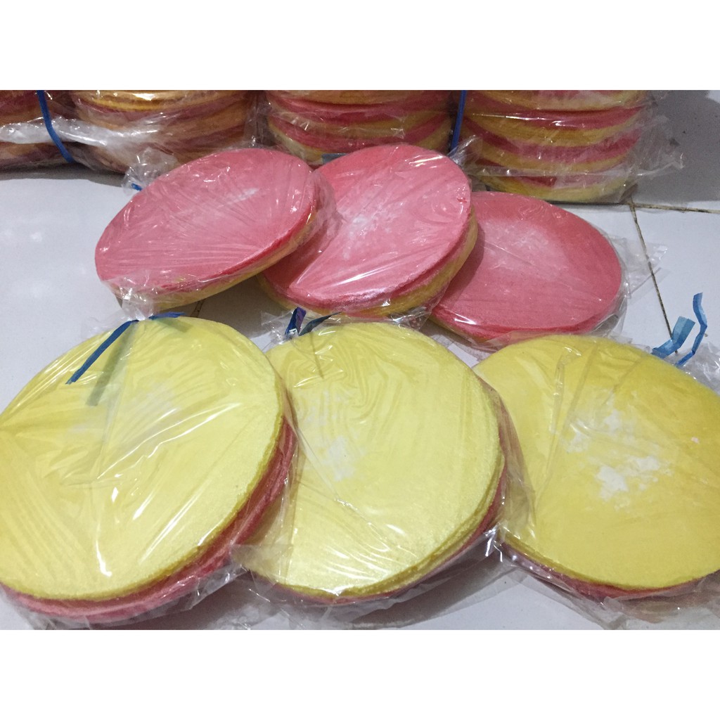 

OPAK GAMBIR UNTUK ARUM MANIS diameter +/- 15 cm isi 10 - 12 pcs