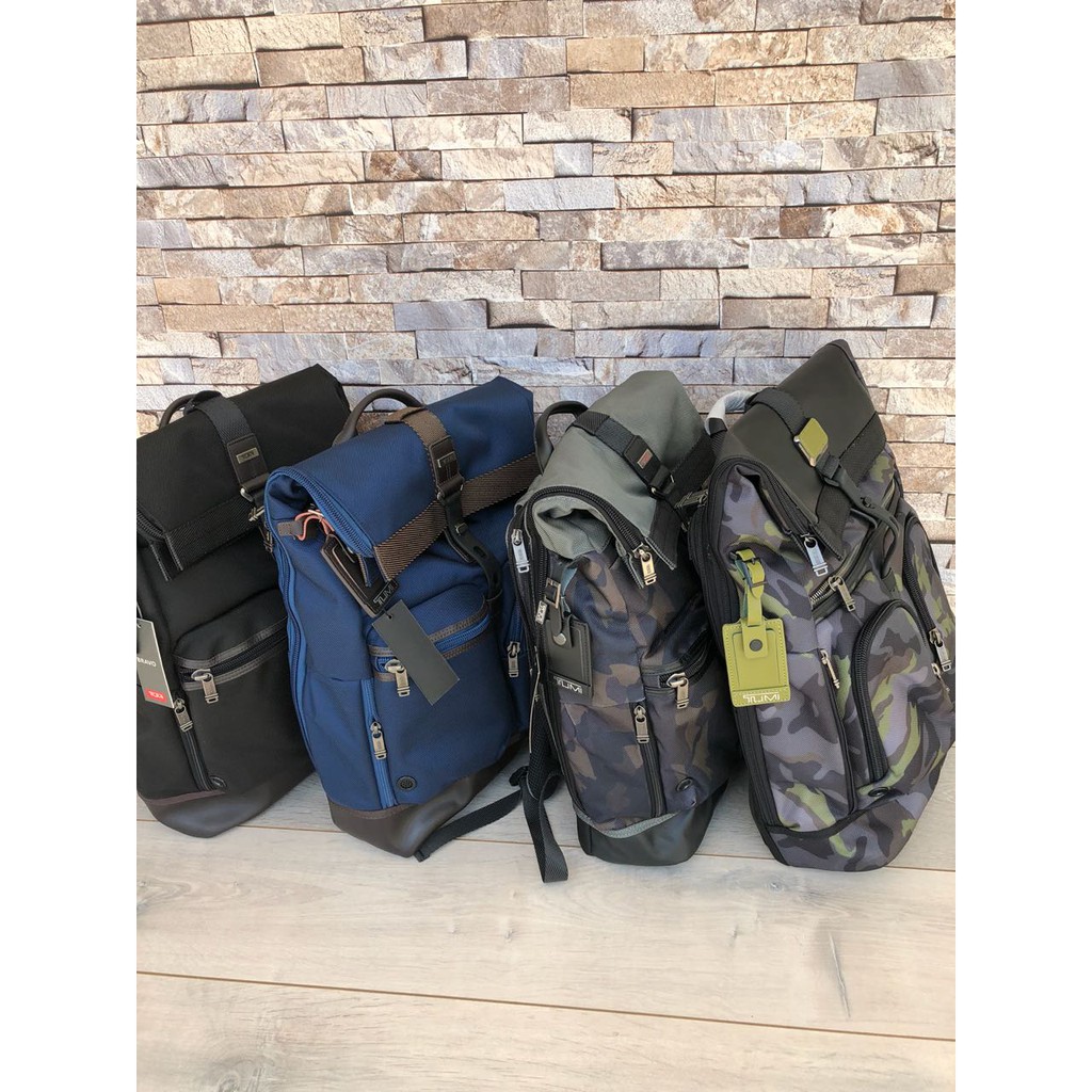 222388 Tumi Alpha Bravo Luke Roll -Top Backpack