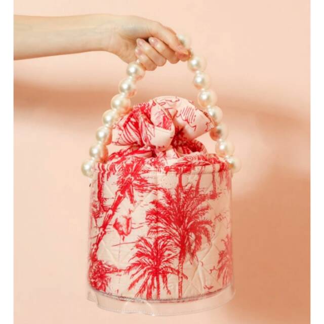 Red Biba Bag Vone x Mmhuillet