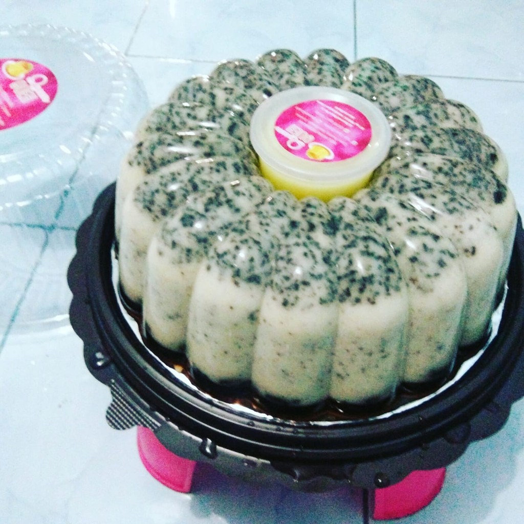 

PUDING CREAM OREO COKLAT25CM