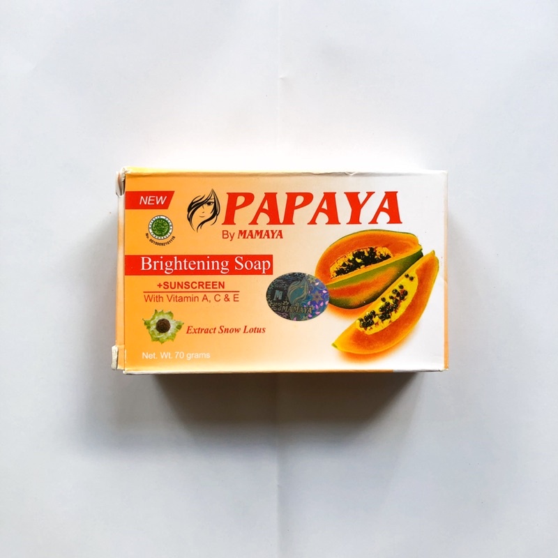 (1 Pack) Sabun PAPAYA by Mamaya 70 g