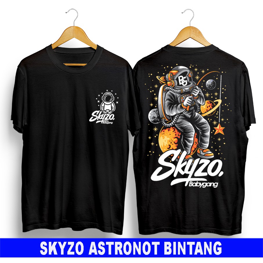 skyzo babygang astronot/kaos distro