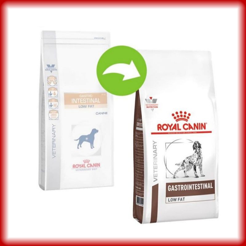 Royal Canin Gastro intestinal Dog Low Fat 1,5kg | Rc Makanan Anjing Low fat