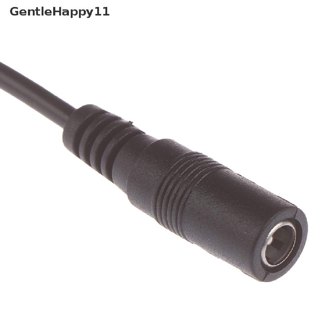 GentleHappy 5.5x 2.1mm DC 12v power extension cable cord female male for cctv camer ID