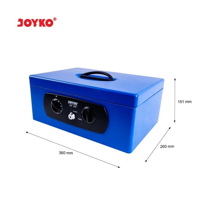 Jual Cash Box Joyko Cashbox Cb 36A Cb36A Kotak Simpan Tempat Uang